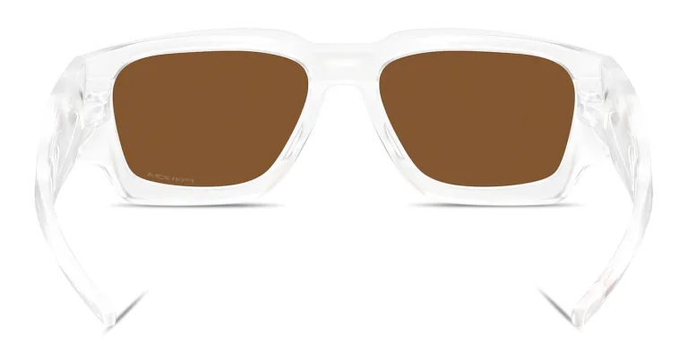 Shop Oakley Instagator Rectangle Sunglasses in Clear online.
