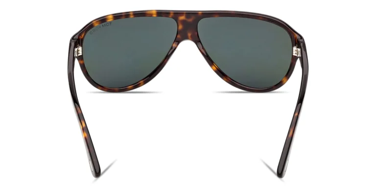 Shop TOM FORD Samuele Pilot Sunglasses in Havana online.