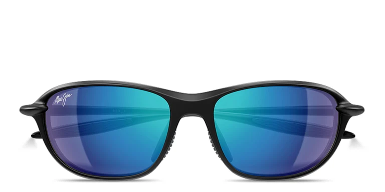 Shop Maui Jim HO’OKIPA ULTRA R-XS Unisex Panthos Sunglasses in Black online.