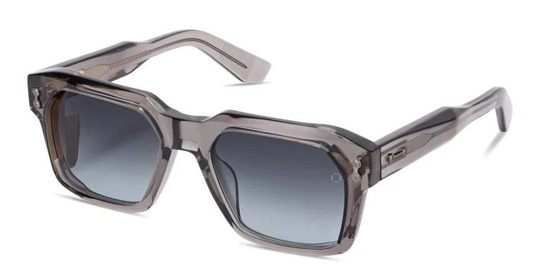 Shop AKONI Pegasus-Two Unisex Square Sunglasses in Grey online.
