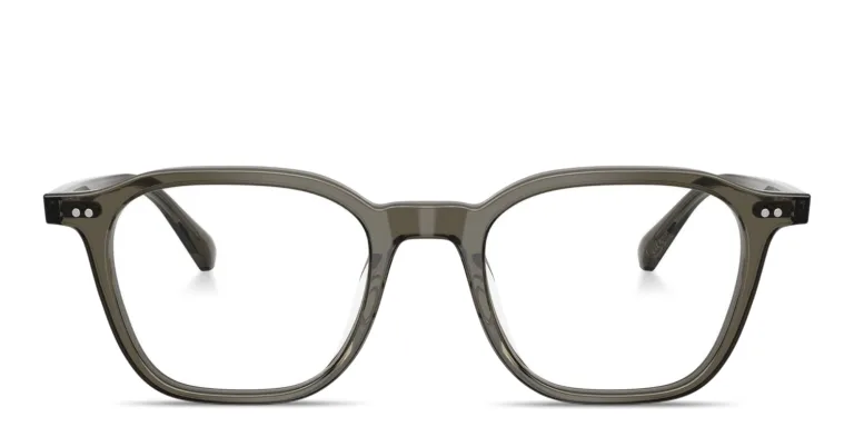 Shop OLIVER PEOPLES Arllett Unisex Square Eyeglasses in Blue online.