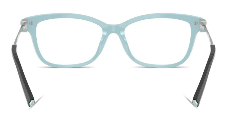 Shop TIFFANY Tiffany T Wide Pillow Eyeglasses in Black online.