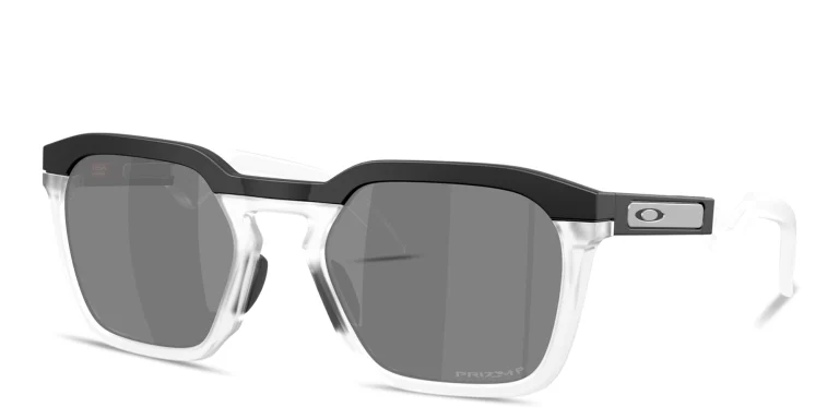 Shop Oakley HSTN SQ Unisex Square Sunglasses in Black online.