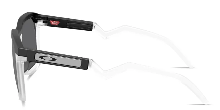 Shop Oakley HSTN SQ Unisex Square Sunglasses in Black online.