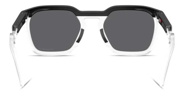 Shop Oakley HSTN SQ Unisex Square Sunglasses in Black online.