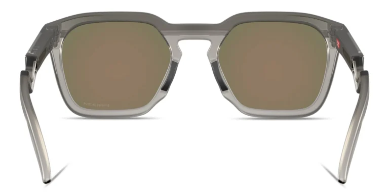 Shop Oakley HSTN SQ Unisex Square Sunglasses in Grey online.