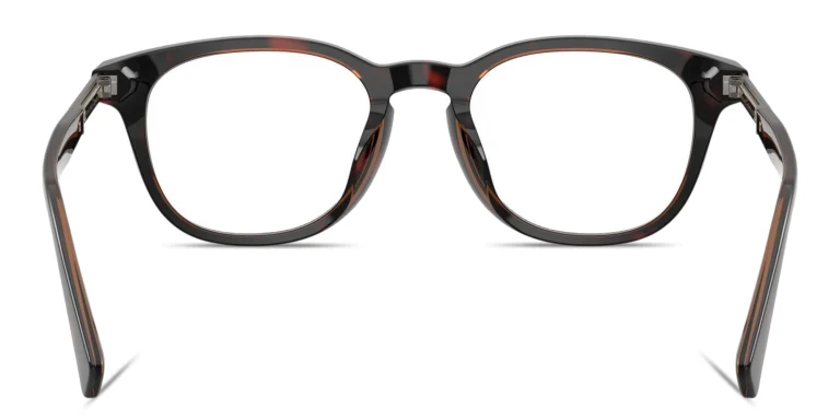 Shop BRUNELLO CUCINELLI Logo Signature Unisex Pillow Eyeglasses in Brown online.