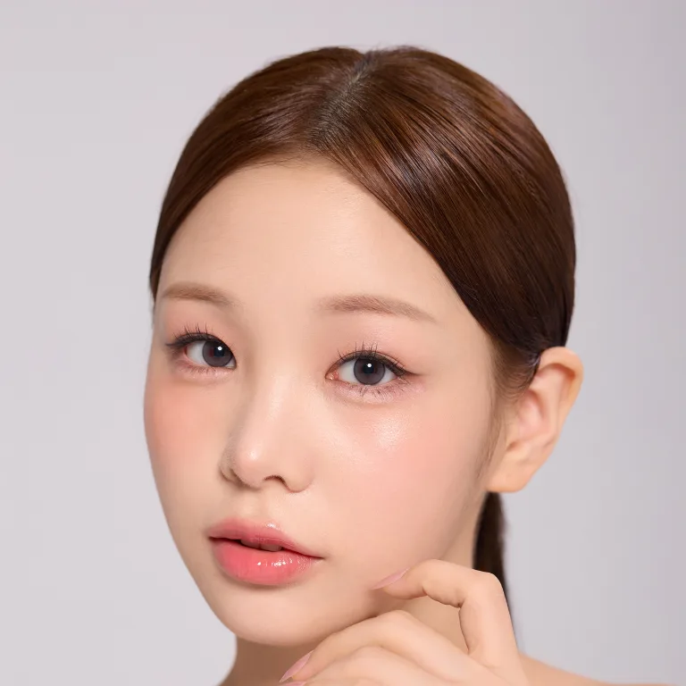 Shop Lensme Korean Style Monthly Colored Contact Lenses - Glow in Grey online.