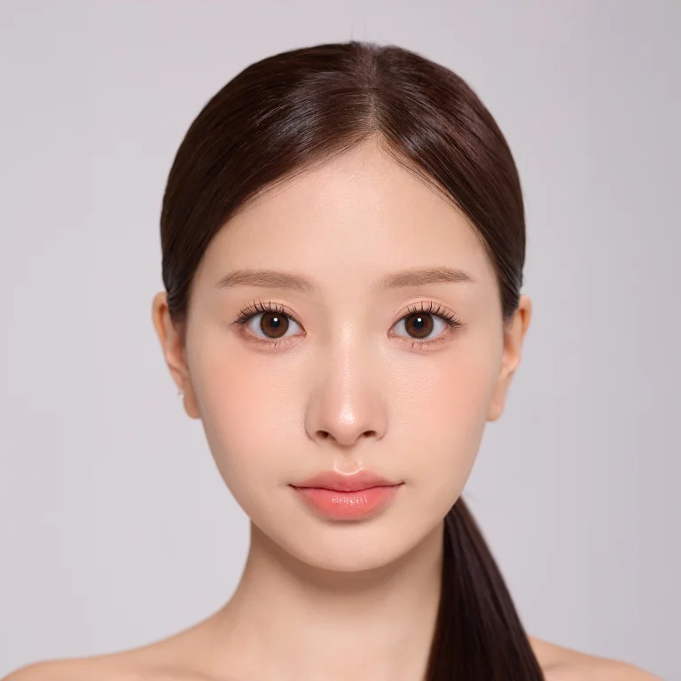 Shop Lensme Korean Style Monthly Colored Contact Lenses - Nova in Brown online.