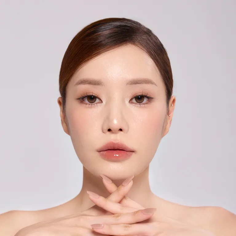 Shop Lensme Korean Style Monthly Colored Contact Lenses - Sylva in Brown online.