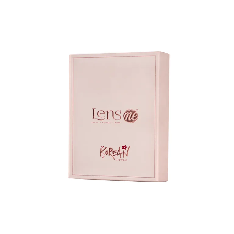 Shop Lensme Korean Style Monthly Colored Contact Lenses - Yunna in Brown online.