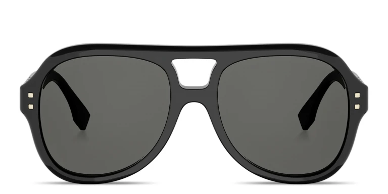 تسوق Five Sisters Aviator Sunglasses فيندي بلون Black أونلاين.
