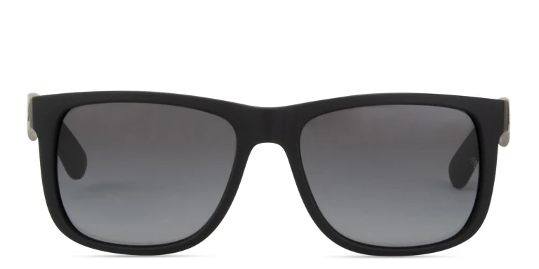 Shop Ray-Ban Unisex Square Sunglasses in Black online.