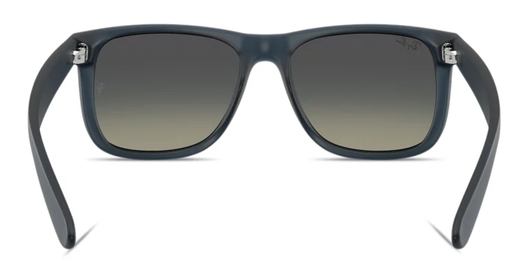Shop Ray-Ban Justin Square Sunglasses in Blue online.
