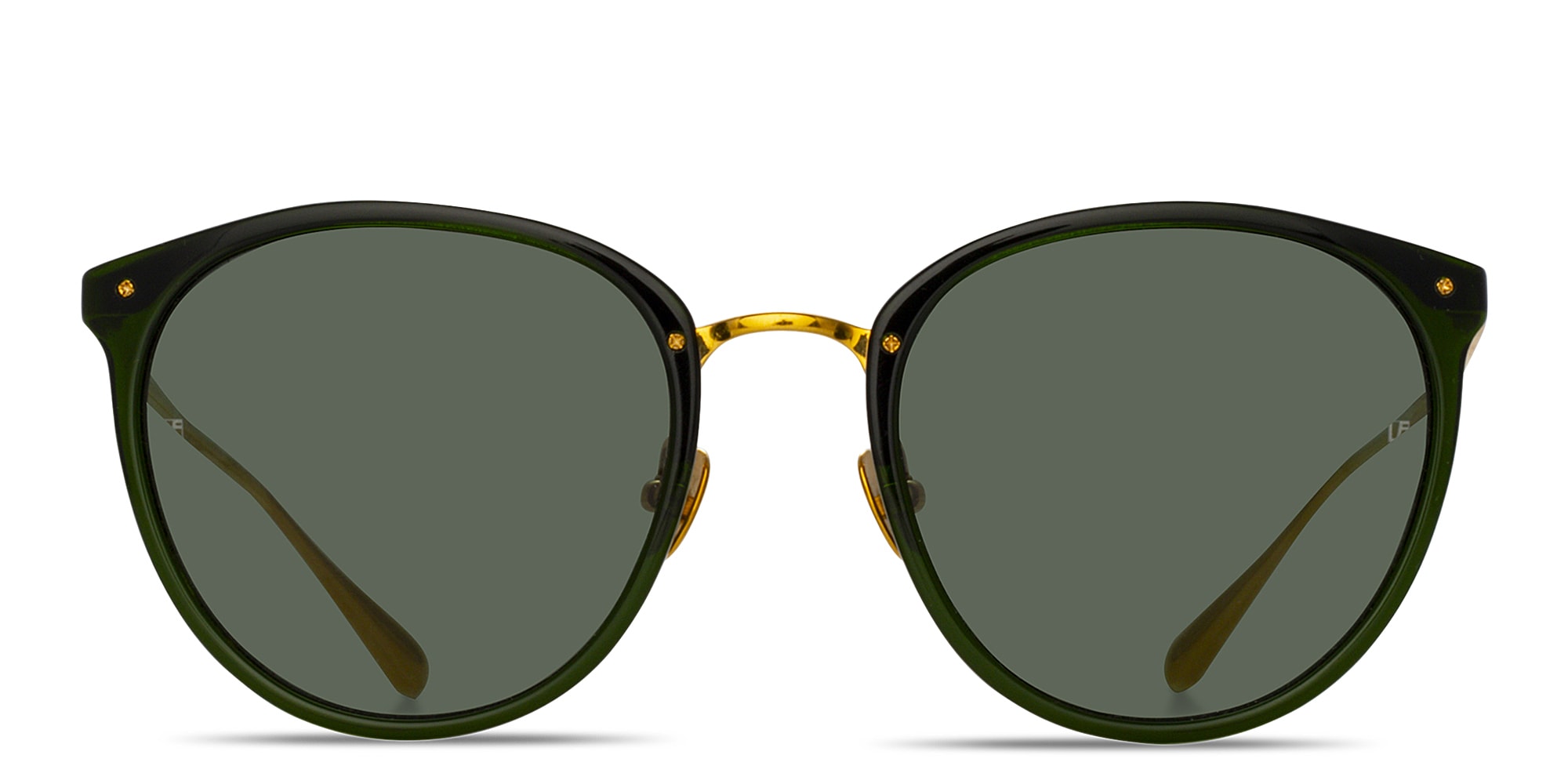 Linda Farrow Calthorpe Oval Sunglasses In B - NWT Introducing the Linda Farrow Iris Oval Sunglasses in Black  main image 4