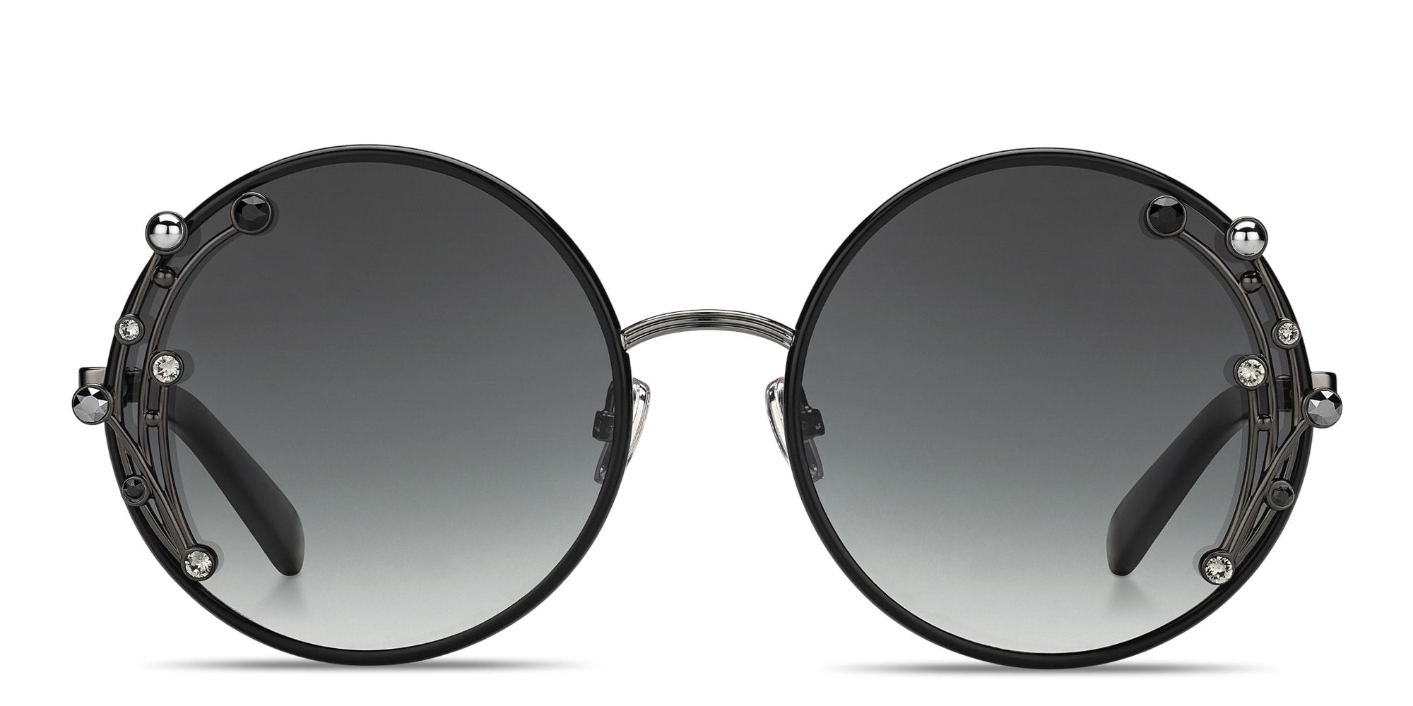 Buy JIMMY CHOO Gema/S Round Sunglasses Online | MAGRABi KSA