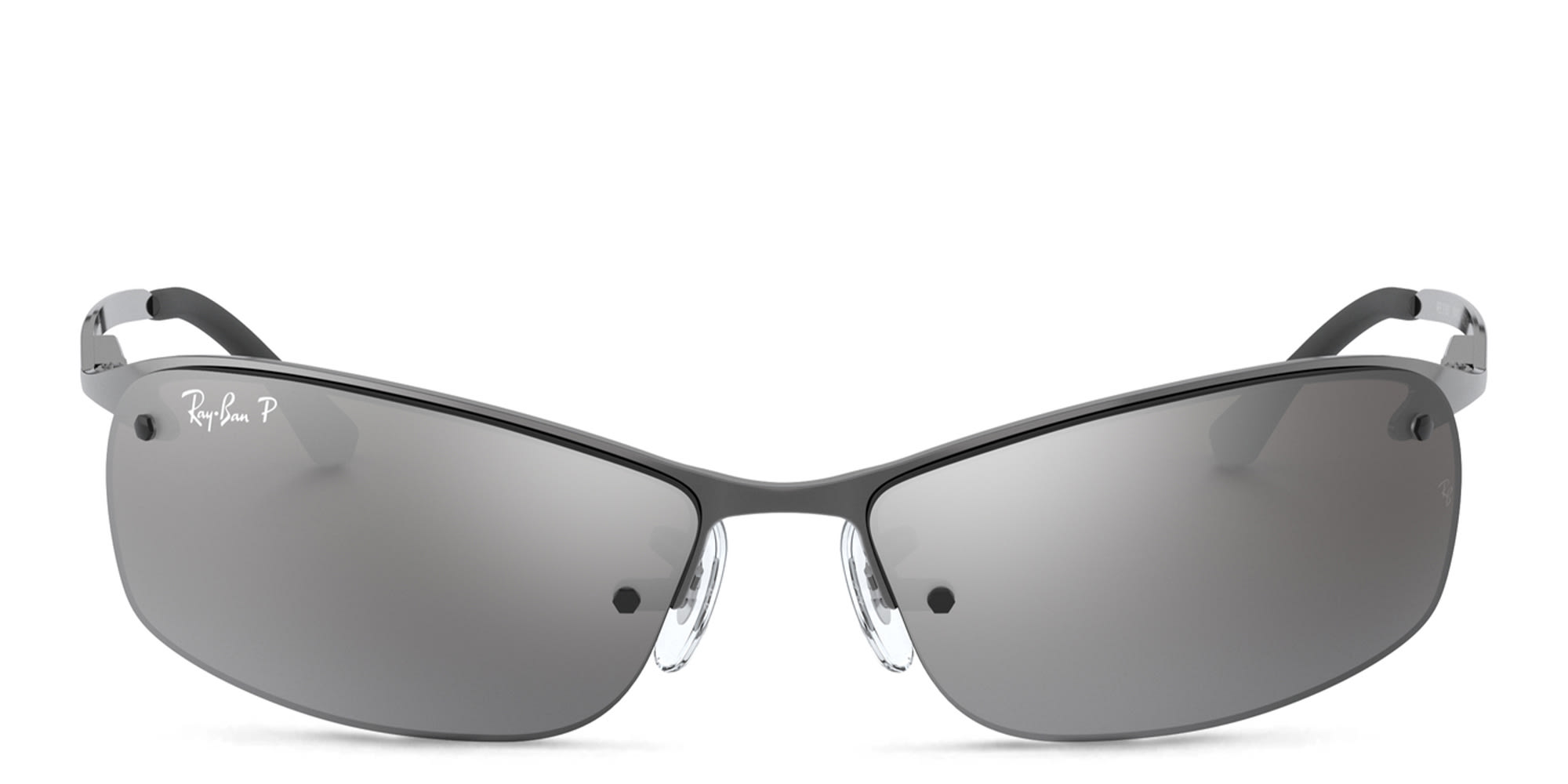 Buy Ray-Ban Half-Rim Rectangle Sunglasses Online | MAGRABi Qatar