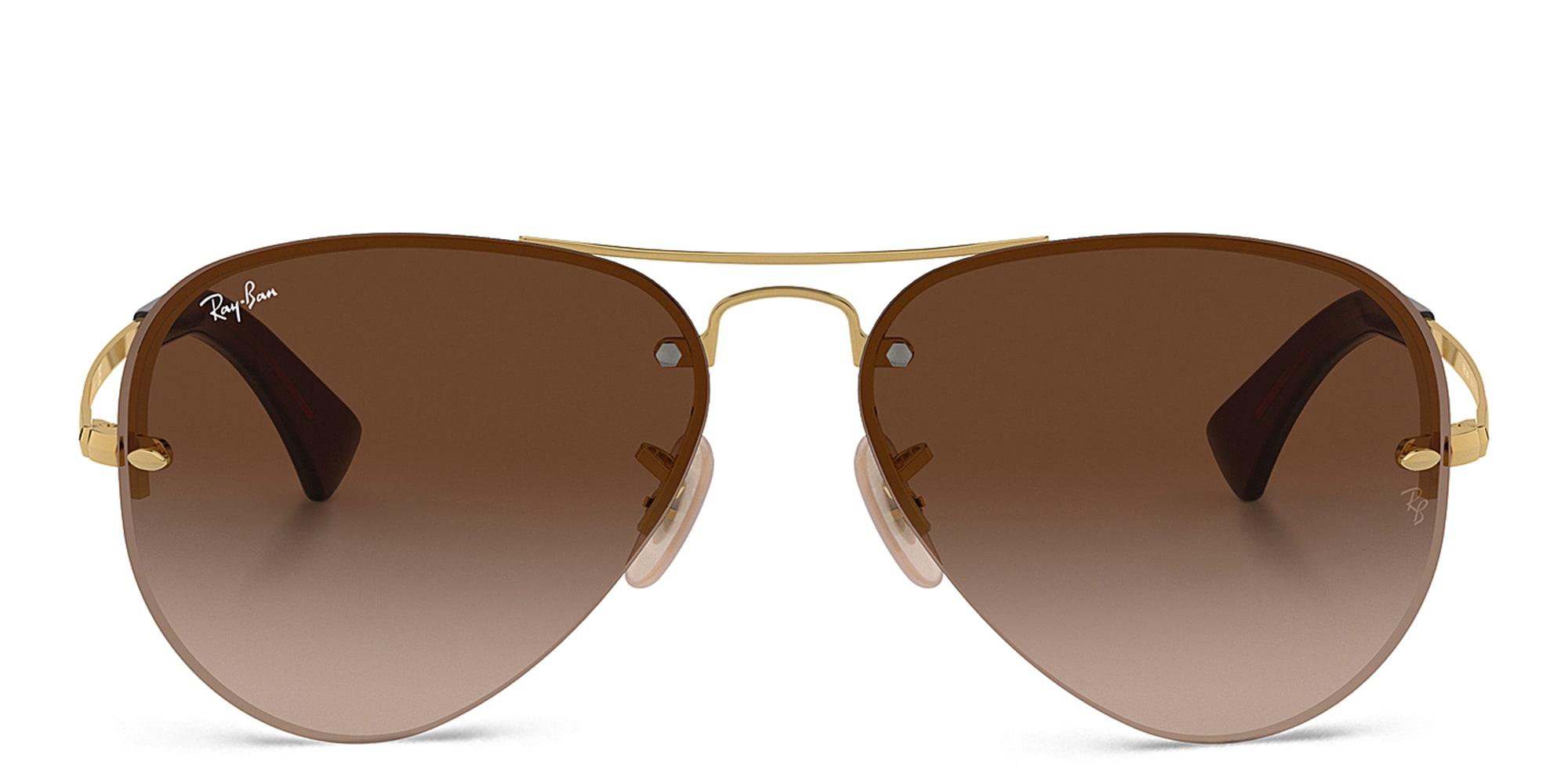 Buy Ray-Ban Rimless Wide Aviator Sunglasses Online | MAGRABi Qatar