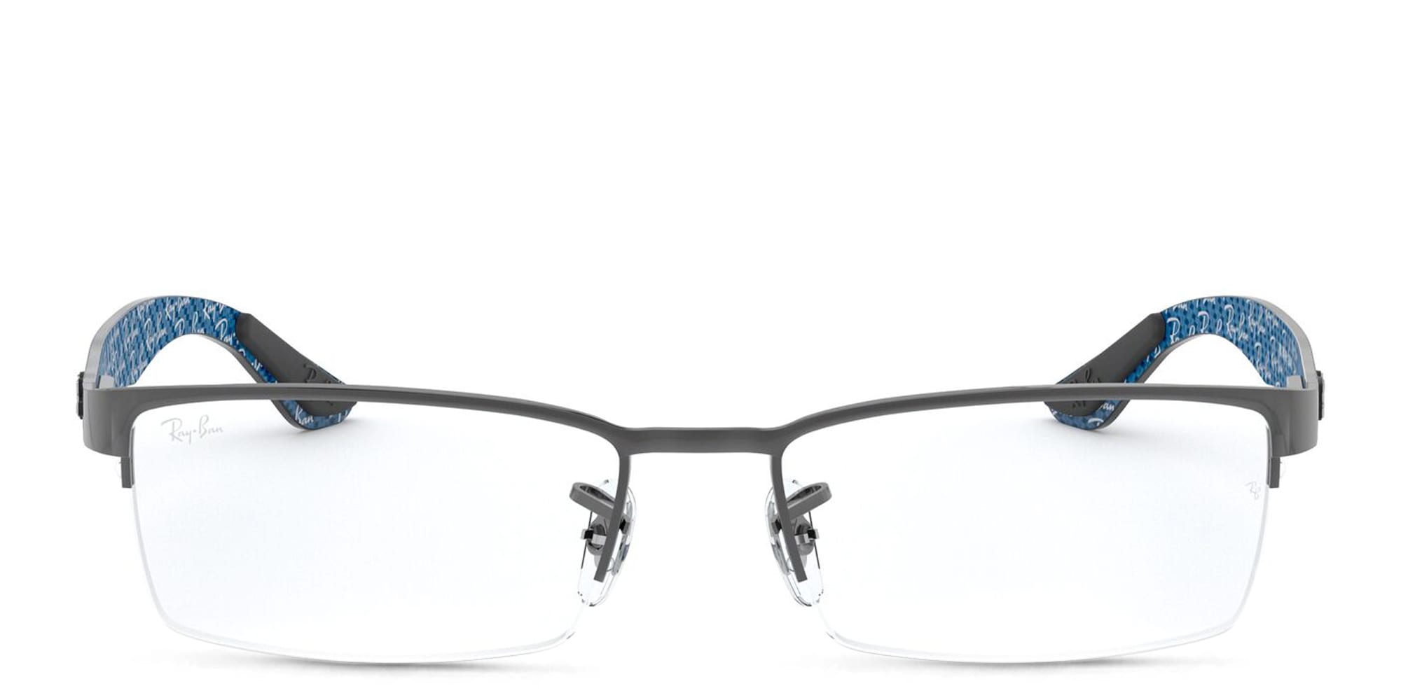 Buy Ray-Ban Unisex Half Rim Rectangle Eyeglasses Online | MAGRABi Egypt