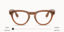 Shop Ray-Ban Meta Headliner Unisex Panthos Sunglasses online.