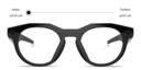 Shop Oakley Meta HSTN Limited Edition Transitions® Unisex Round Sunglasses online.