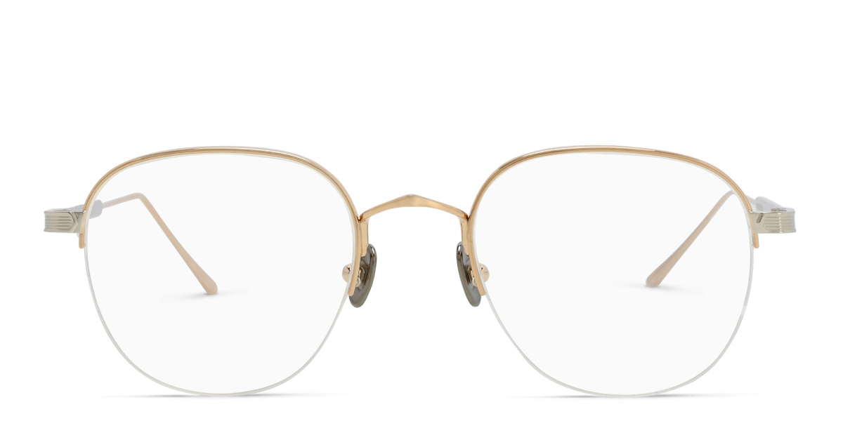 Signature `C`de Cartier Half-Rim Eyeglasses 