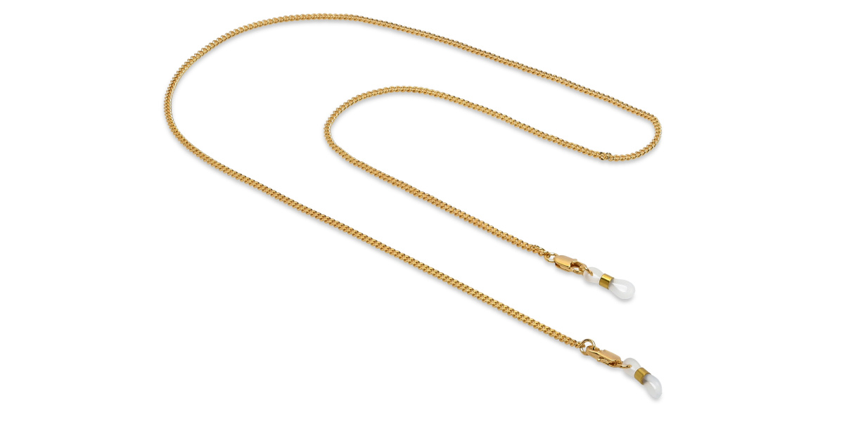 Gold Plated Glasses Chain 