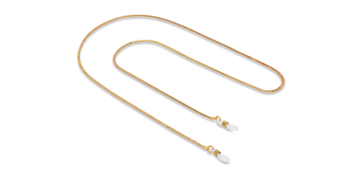 Gold Plated Glasses Chain 