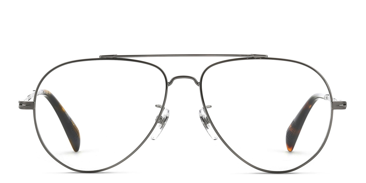 Wide Aviator Eyeglasses 