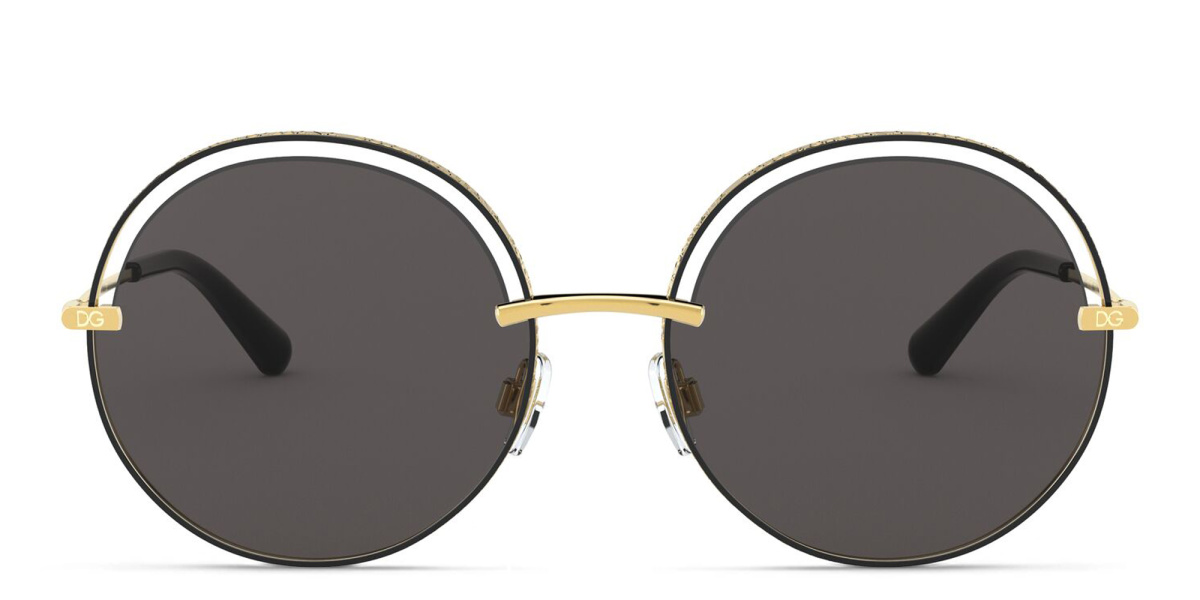 Wide Round Sunglasses 