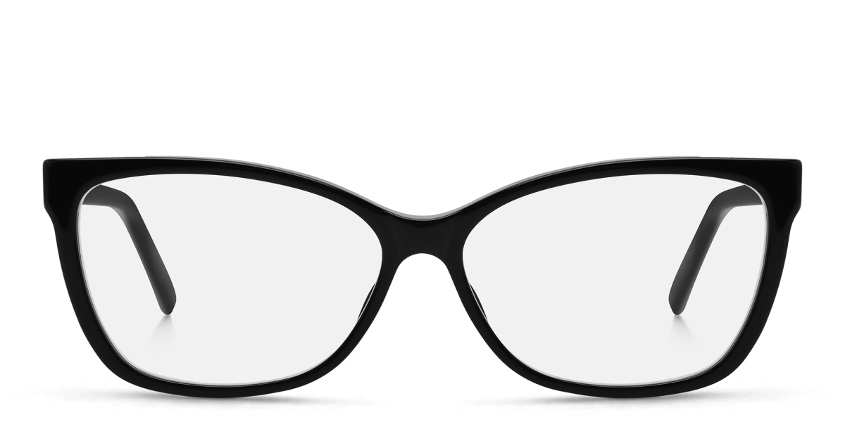 Wide Cat Eye Eyeglasses 