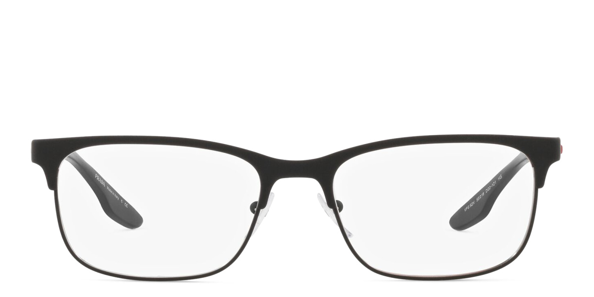Wide Square Eyeglasses 