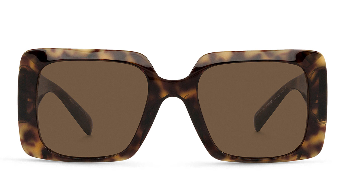 Medusa-embellished Rectangle Sunglasses 