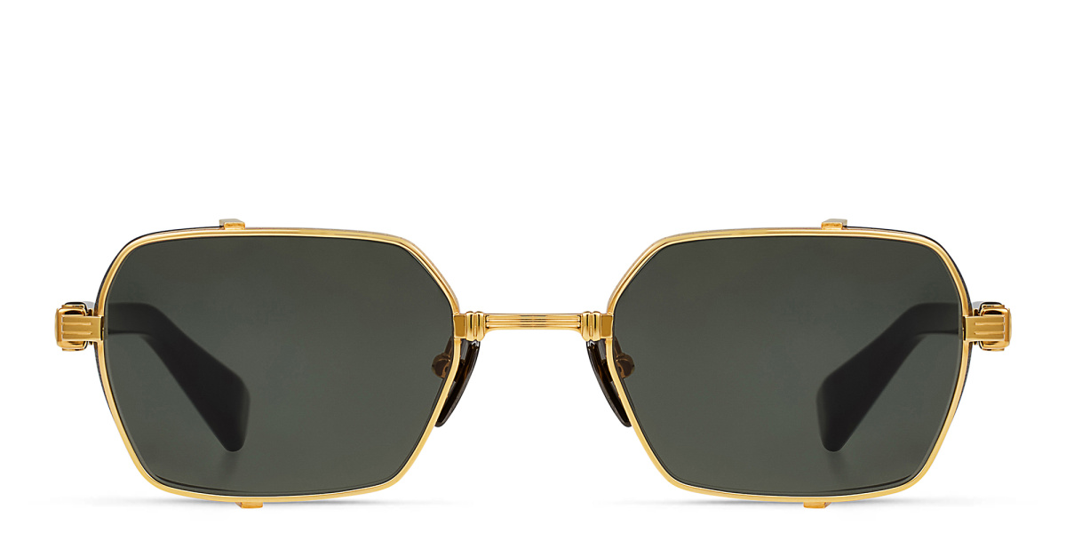 Brigade-III Unisex Rectangle Sunglasses 