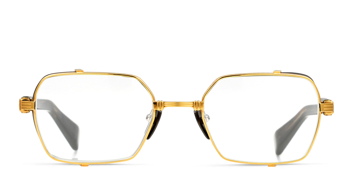 Brigade-III Unisex Rectangle Eyeglasses 