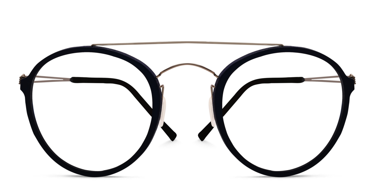 Unisex Round Eyeglasses 