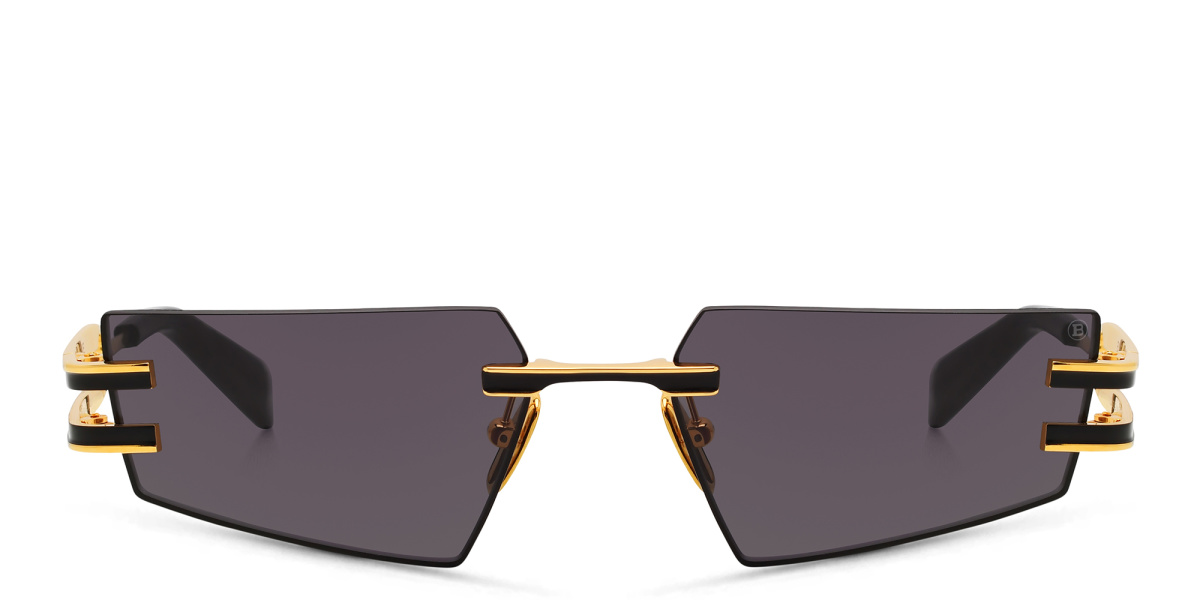 Fixe Unisex Rimless Rectangle Sunglasses 