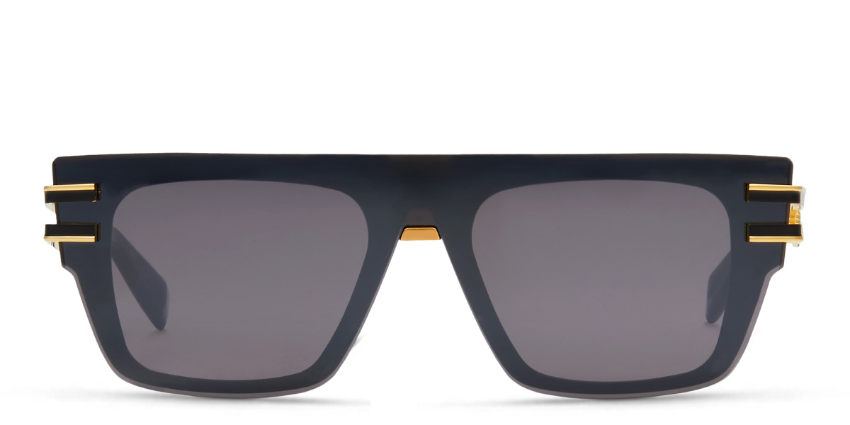 Soldat Unisex Wide Rectangle Sunglasses 