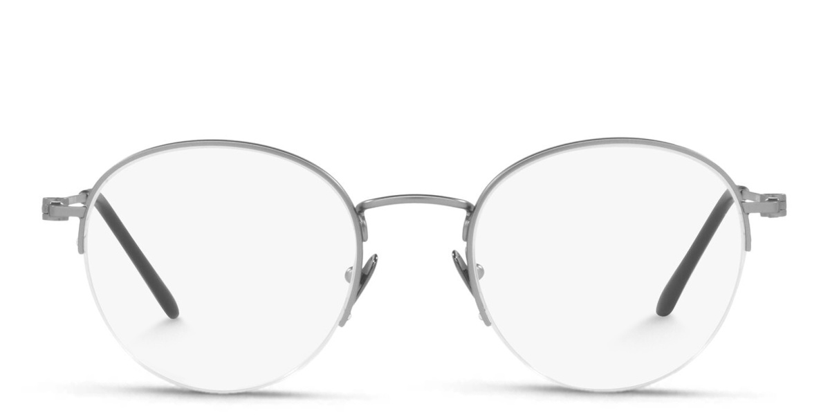 Half Rim Round Eyeglasses 