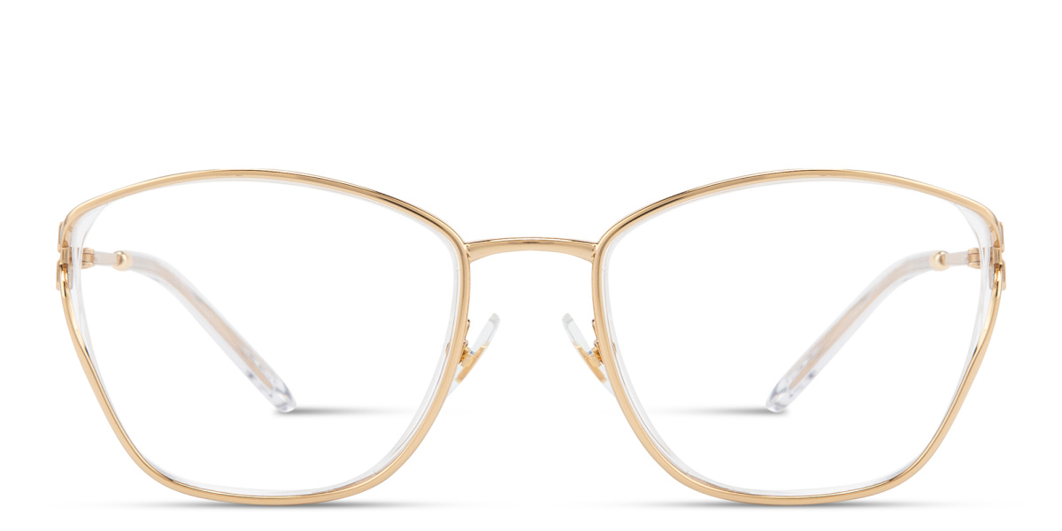 Wide Irregular Eyeglasses 