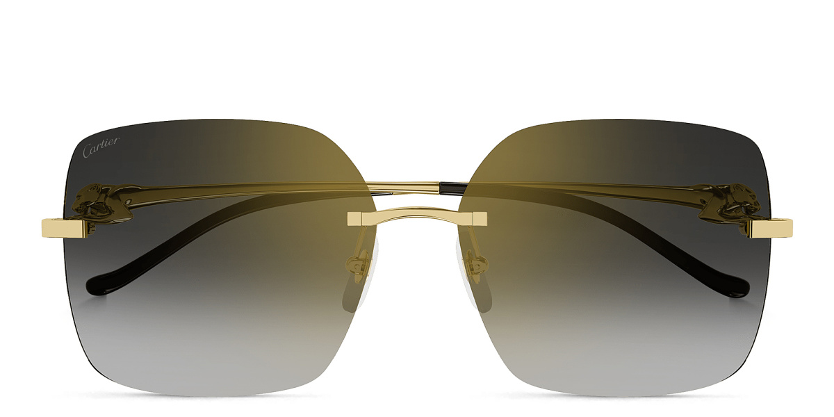 Panthère de Cartier Square Sunglasses 