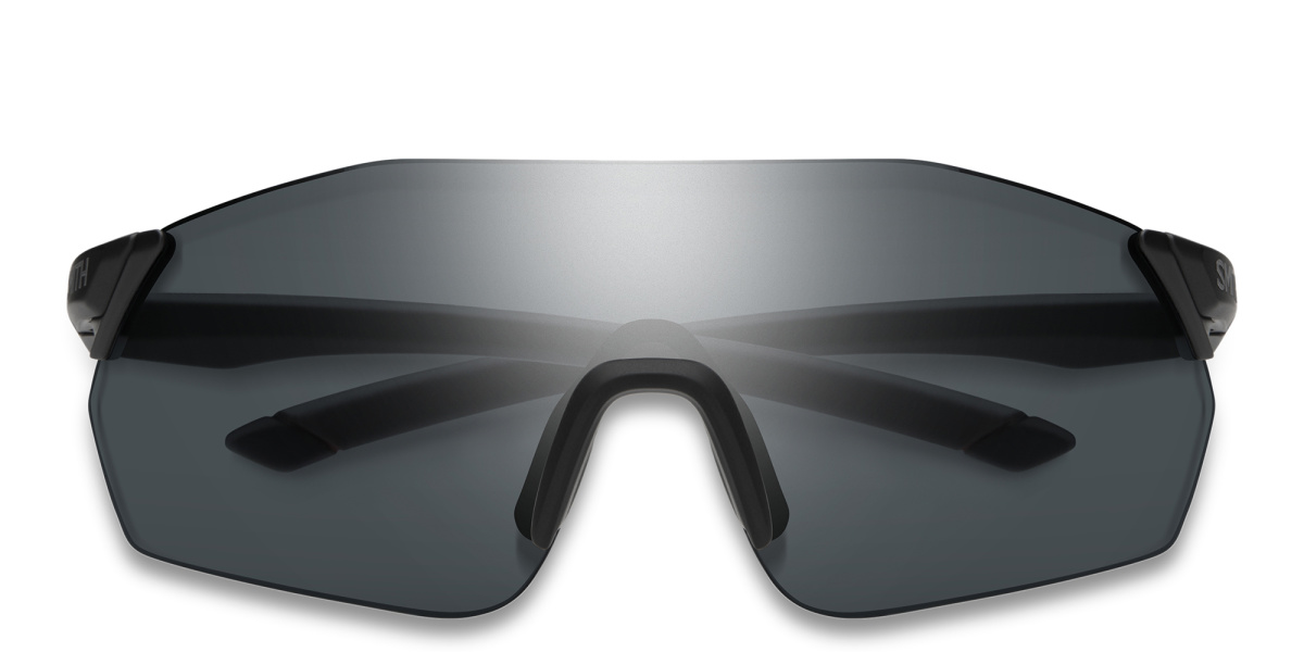 Unisex Rimless Wide Irregular Sunglasses 