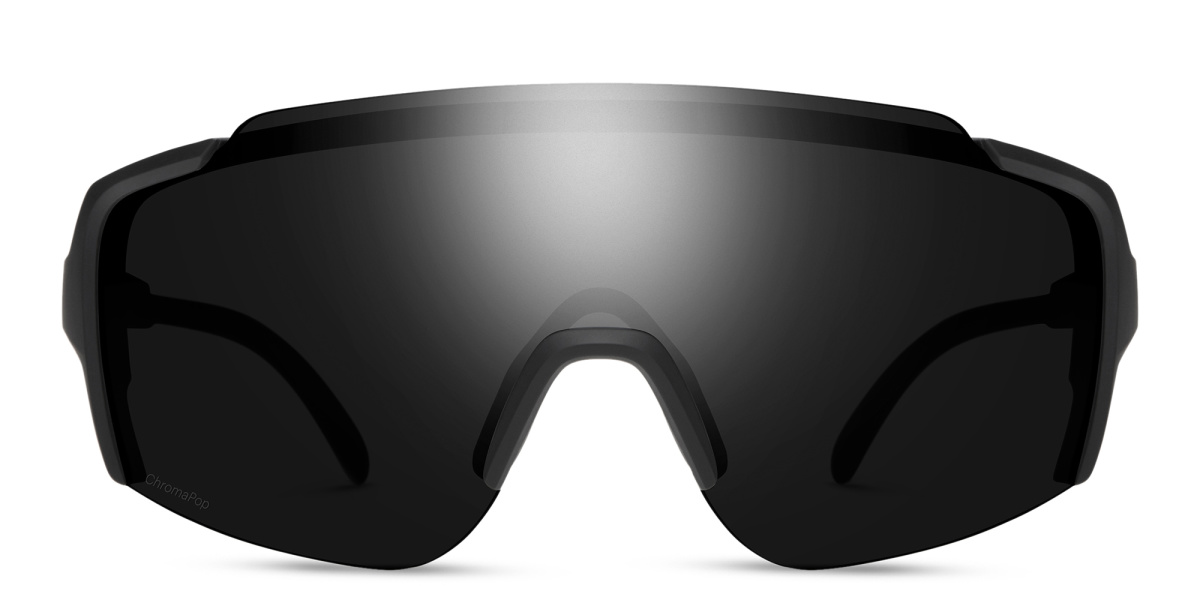 Unisex Half-Rim Wide Irregular Sunglasses 