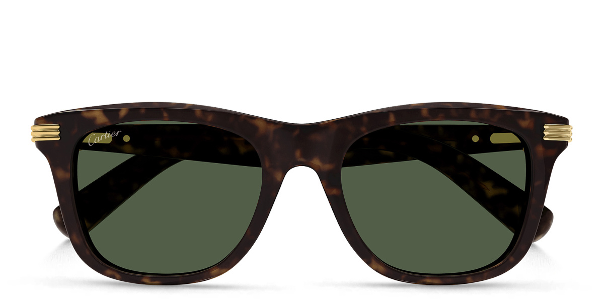 Première de Cartier Rectangle Sunglasses 