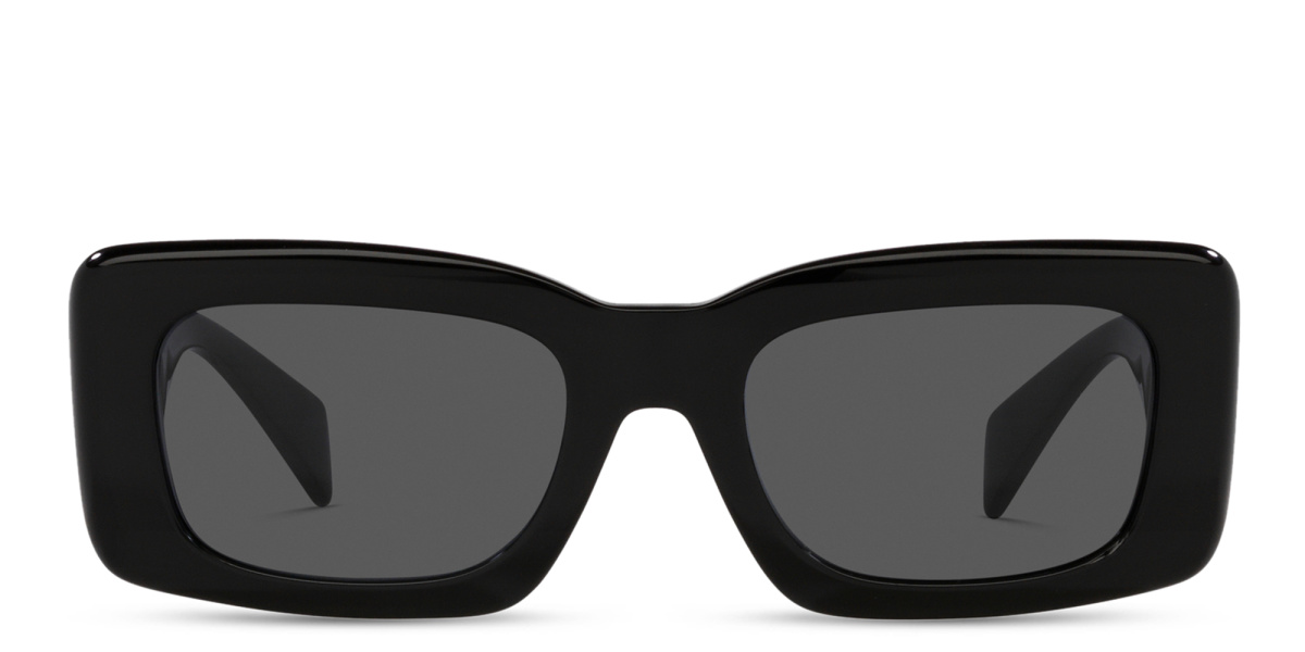 Greca Motif Rectangle Sunglasses 
