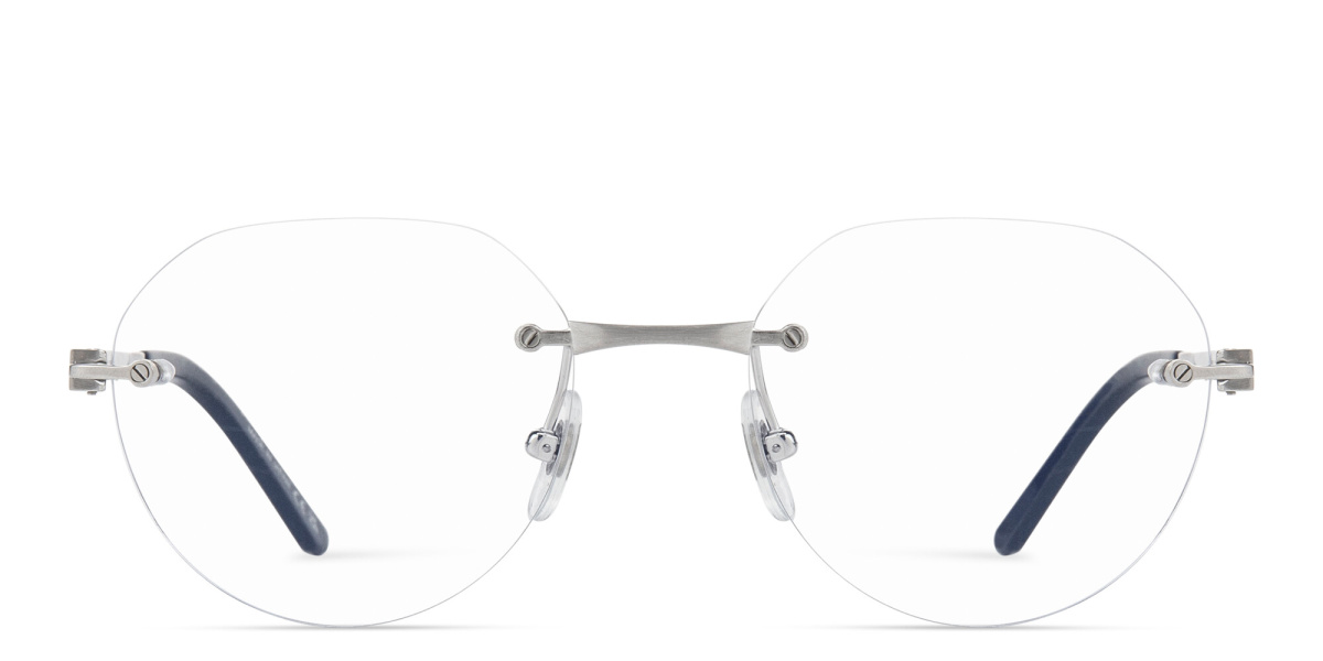 Santos de Cartier Round Eyeglasses 