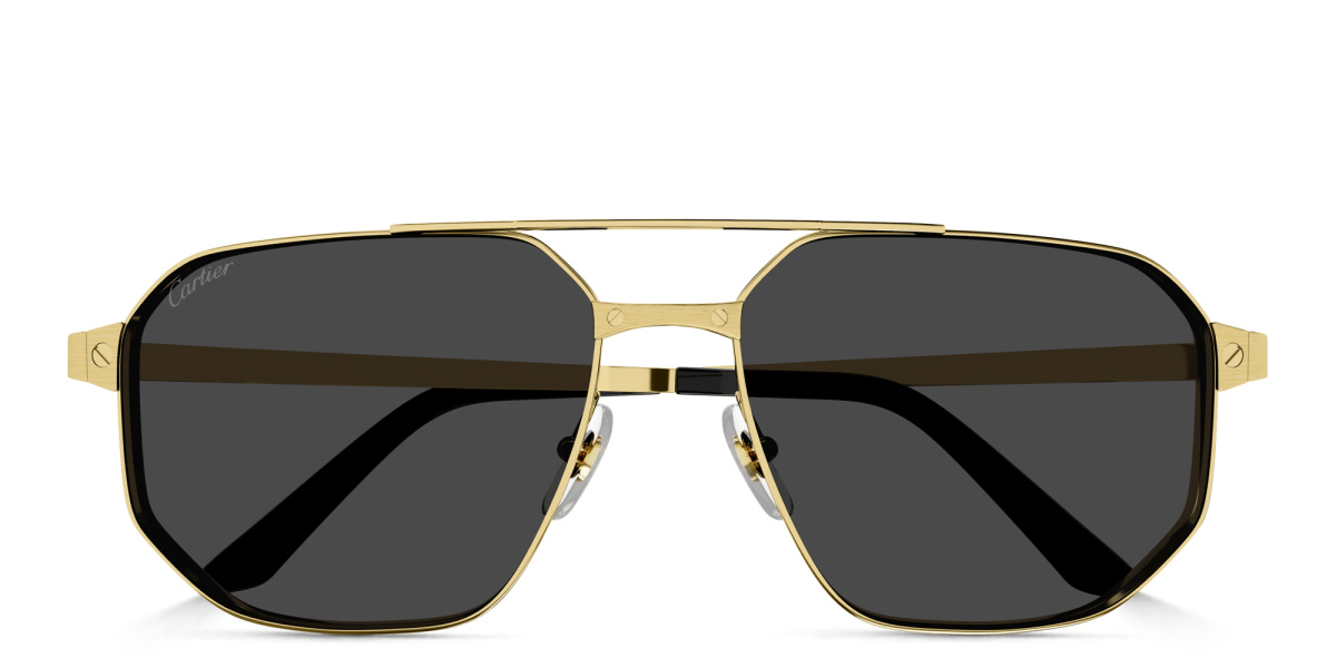 Santos de Cartier Aviator Sunglasses 