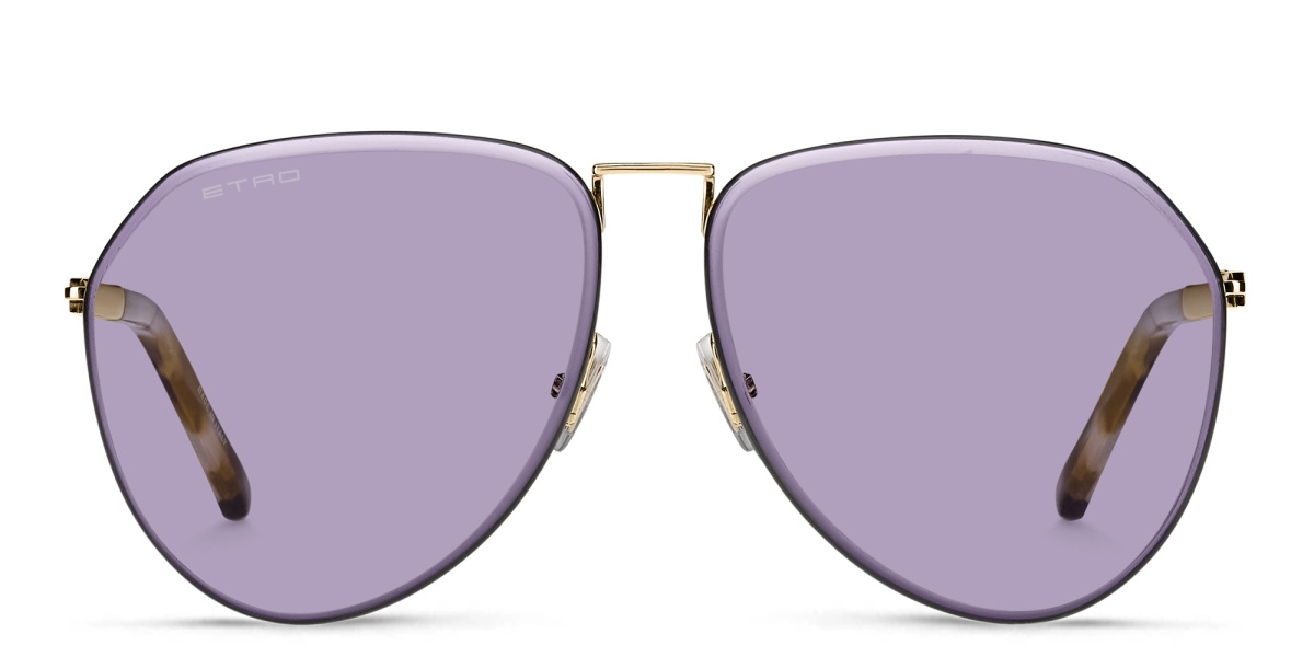 Luxury Metal Unisex Aviator Sunglasses 