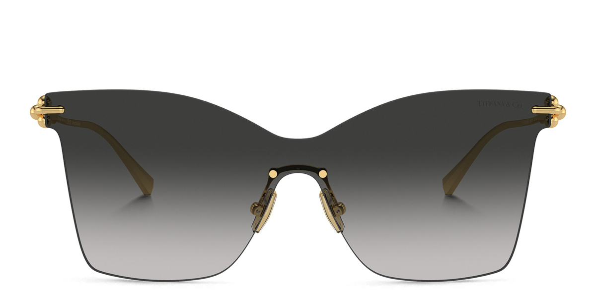 Tiffany HardWear Rimless Cat-Eye Sunglasses 