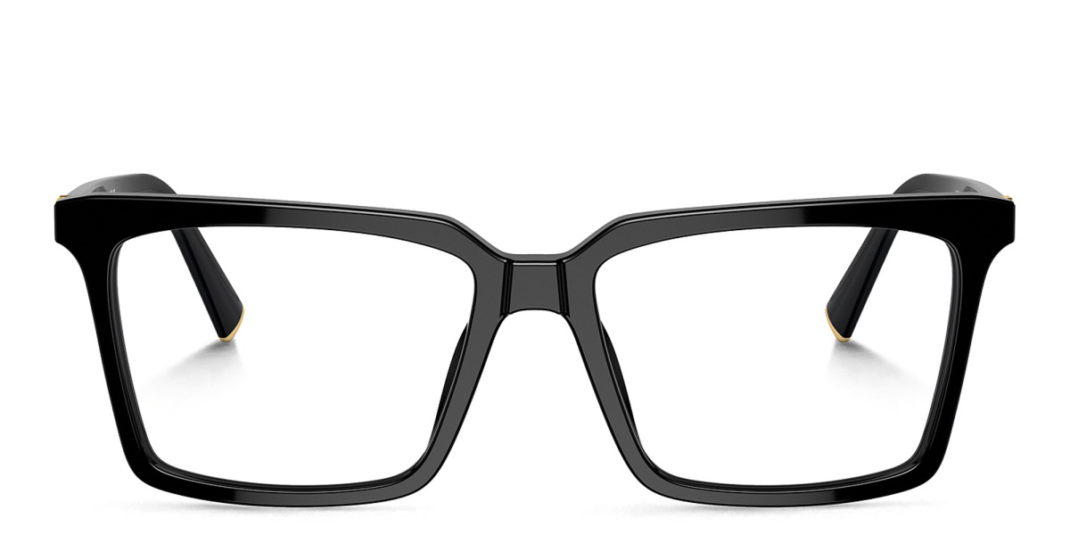 Vertical Logo Square Eyeglasses 